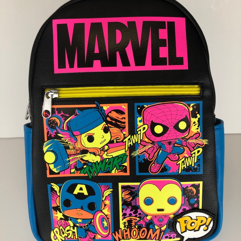 Funko POP! Marvel Black Light Mini Backpack Target - Picture 7 of 11